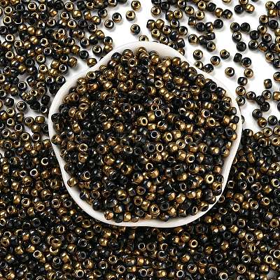 Metallic Colors Glass Seed Beads SEED-Z001-C-D11-1