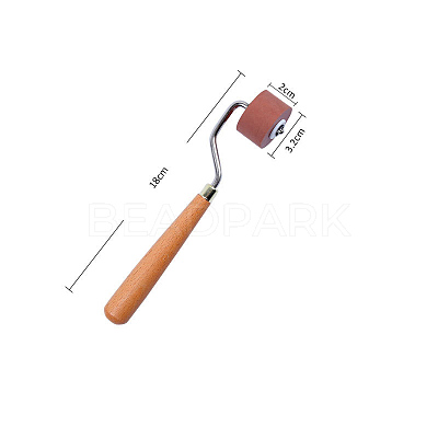 Wooden Brayer Roller DRAW-PW0001-359A-02-1