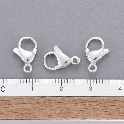 304 Stainless Steel Lobster Claw Clasps X-STAS-E464-21A-S-1