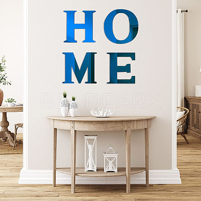 Mirror Wall Stickers DIY-WH0210-56E-1