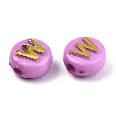 Opaque Acrylic Beads MACR-N008-36-1