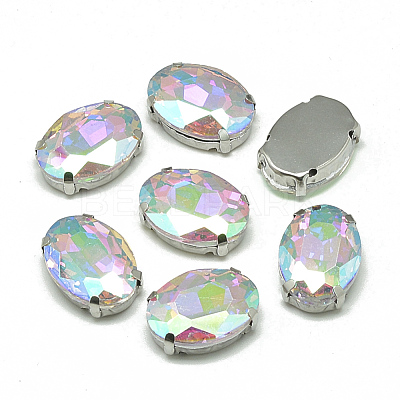 Sew on Rhinestone RGLA-T091-6x8mm-05P-1