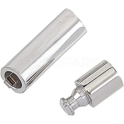 304 Stainless Steel Bayonet Clasps STAS-UN0001-88E-1