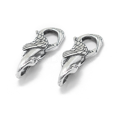 Thailand 925 Sterling Silver Lobster Claw Clasps STER-L055-057AS-1