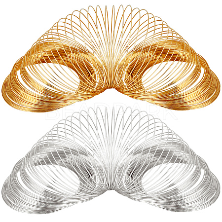 2 Colors Steel Memory Wire TWIR-BBC0001-04B-1