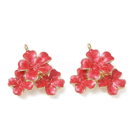 Alloy with Enamel Pendants AL-CBAE84A-05G-02-1