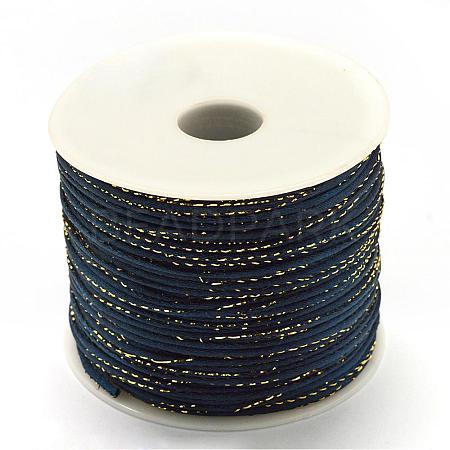 Metallic Stain Beads String Cords NWIR-R024-335-1