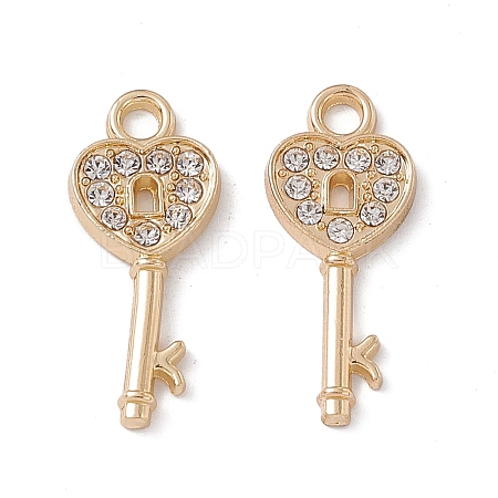 Alloy Crystal Rhinestone Pendants ALRI-K049-10C-1