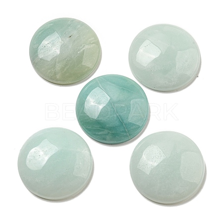 Natural Flower Amazonite Cabochons G-C115-02B-33-1