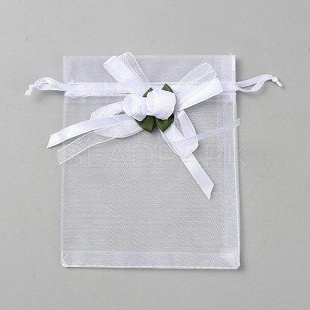 3D Flower Organza Drawstring Bags OP-WH2002-01A-01-1