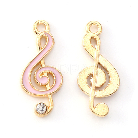 Alloy Enamel Pendants ENAM-S121-021A-1