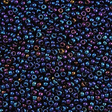 12/0 Grade A Round Glass Seed Beads SEED-Q008-F604-1