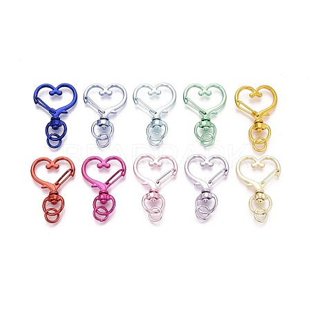 Alloy Swivel Clasps X-PALLOY-T092-65-1