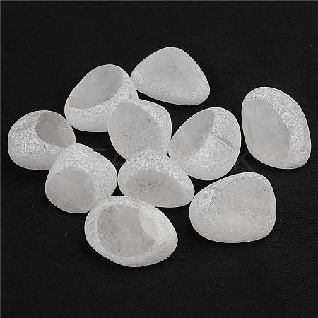 Natural Quartz Crystal Dinosaur Egg Display Decorations PW-WGE8BAF-04-1