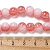 Crackle Glass Beads X1-GLAA-U001-8mm-13-4