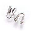 Tarnish Resistant 304 Stainless Steel Cord Ends LS-X-STAS-P237-80J-P-2