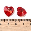 Faceted Glass Charms RGLA-L026-B19-3