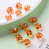 Transparent Acrylic Beads TACR-S154-15B-84-6