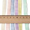 Polyester and Nylon Striped Ribbon Sets DIY-Z029-01S-4