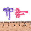 Rack Plating Spray Painted  Alloy and ABS Imitation Pearl Pendants PALLOY-T090-44-4