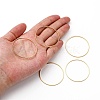 Brass Linking Rings KK-Y003-03L-G-4
