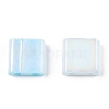 2-Hole Opaque Glass Seed Beads SEED-S023-28C-07-3