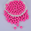 Round Silicone Focal Beads SI-JX0046A-124-1