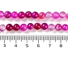 Natural Striped Agate/Banded Agate Beads Strands G-Z060-A01-A06-5