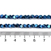 Electroplated Synthetic Non-magnetic Hematite Beads Strands G-A234-G03-01A-4