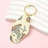 Alloy Enamel Keychains KEYC-YW00224-05-1