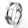 201 Stainless Steel Grooved Finger Ring Settings RJEW-TAC0017-8mm-05A-2