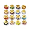 Alloy Rhinestone Clay Pave Beads ALRI-D300-04G-1