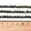 Natural Seraphinite Beads Strands G-K376-A02-5mm-5