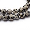 Natural Dalmatian Jasper Round Bead Strands X-G-J303-19-6mm-3