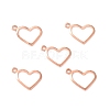 304 Stainless Steel Charms STAS-P227-23RG-1