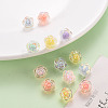 Transparent Acrylic Beads TACR-T024-06B-6