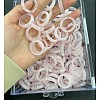 Natural Rose Quartz Finger Rings WG8089A-11-1