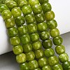 Dyed Natural White Jade Beads Strands GG-CBA88FB-01C-1