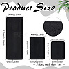 3 Pairs 3 Styles PU Leather Door Knob Cover FIND-MA0001-21B-2
