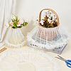 2Yards Polyester Pleated Lace Trim OCOR-CY0003-23B-4