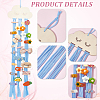 Cloud Wooden Hairpin Hair Clip Hanging Holder Storage Organizer WH-WG78846-05-4