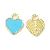 Eco-friendly Alloy Enamel Charms PALLOY-M212-20G-2