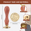 Wax Seal Stamp Set AJEW-WH0208-1162-2