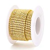 Iron Rhinestone Cup Chains CH-T006-05B-10-2