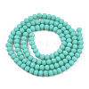 Glass Beads Strands EGLA-A034-P2mm-MD24-2