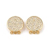 Brass Micro Pave Clear Cubic Zirconia Box Clasps KK-L255-02G-07-1