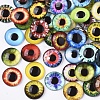 Flat Back Glass Cabochons GGLA-R023-10mm-01-2