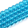 Transparent Glass Beads Strands GLAA-T032-T6mm-06-1