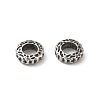 Brass European Beads KK-CBADC51-09AS-1