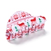 Christmas Theme PVC Claw Hair Clips PHAR-C001-01C-2